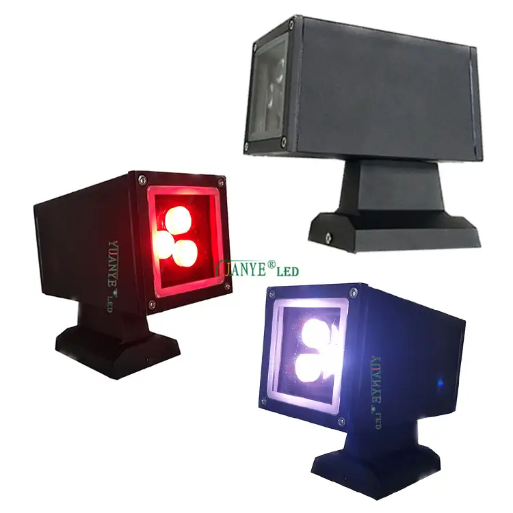 Yuanyeled - Fabrims de construction de lampe murale extérieure 4 en1 RGBW 5 IN1 RGBWA DIMMABLE POUR LA BILLBOL HOTEL YY-BDS007 1