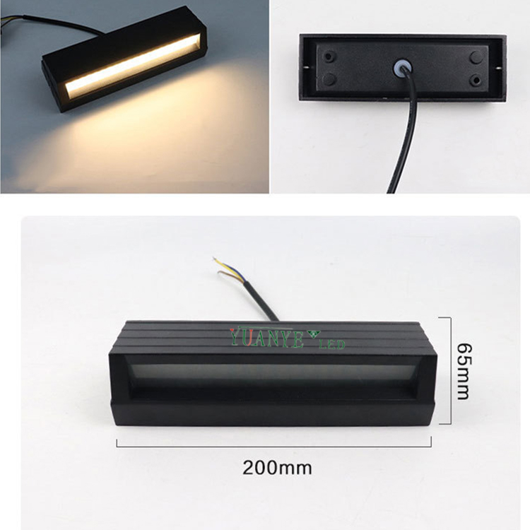 Yuanyeled - Assiettes modernes Énergie murale Économie Smart LED STOLAR STREAT ARAPPORPOR LANDSCAPE LA LANDGING YY-BDL004 8