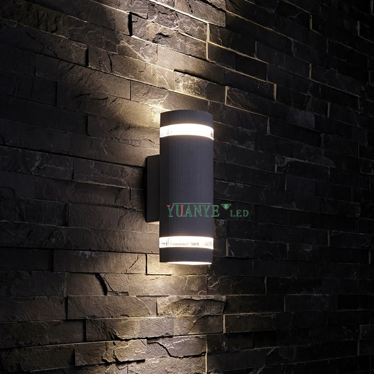 YuanyEled -Smart Wall Light Solar Lights 18W 24W屋外庭装飾DMX512 3000K IP65防水YY -BDR013 11