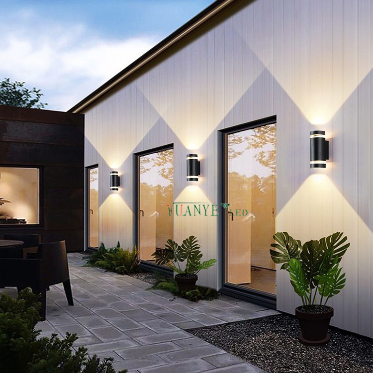 YuanyEled -Smart Wall Light Solar Lights 18W 24W屋外庭装飾DMX512 3000K IP65防水YY -BDR013 10