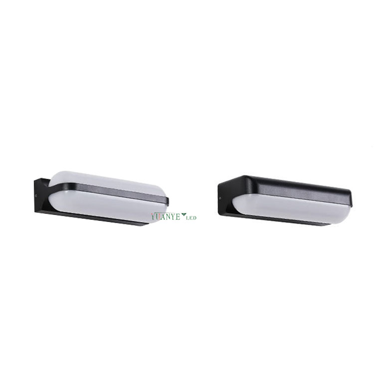 Yuanyeled - Lumière murale extérieure moderne IP65 Up and Down Black Rgbwy pour Stage Bar Hotel Wall Yy-BDS026 9