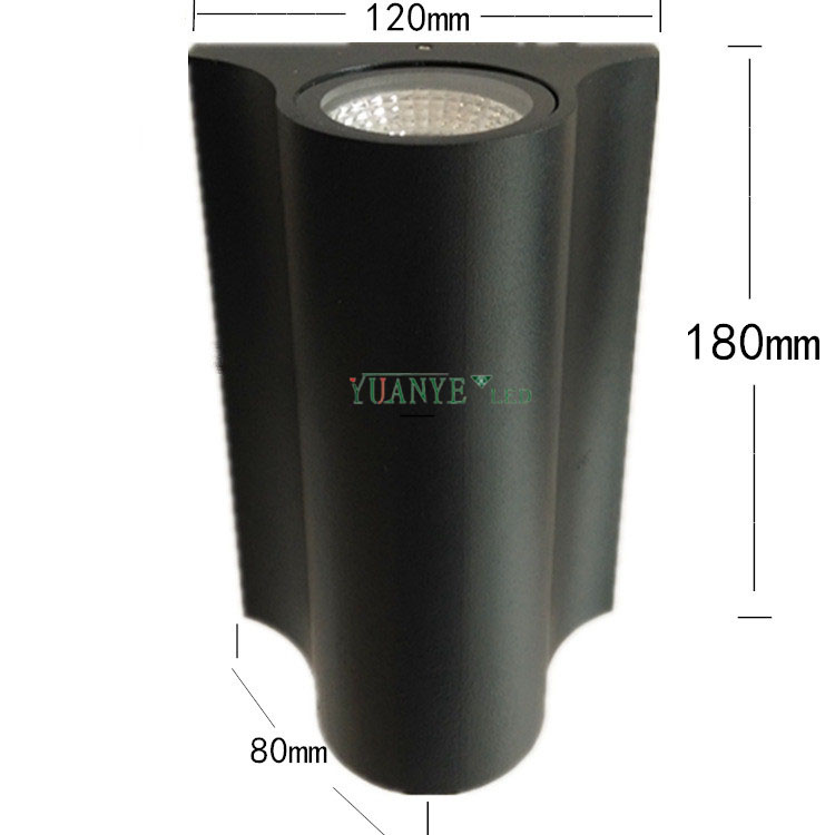 Yuanyeled - Tukar lampu jalan dengan lampu dinding dimmable yang berkesan tinggi hangat putih rgbw yy -bds033 8