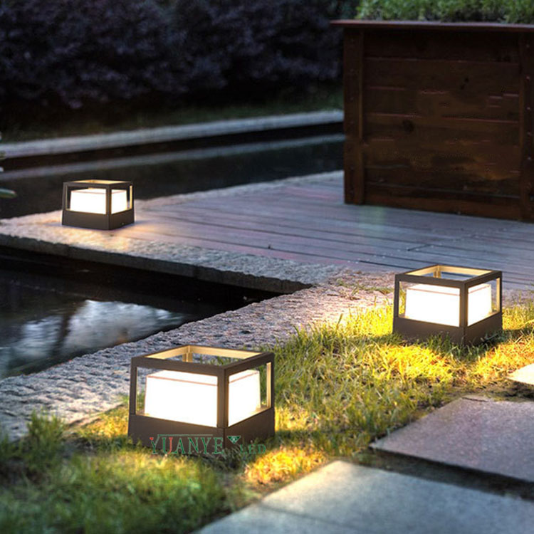 Yuanyed-внешняя настенная лампа водонепроницаемое пульт дистанционного управления алюминий 10 Вт 10 Вт AC85-265V Подвешенный монтаж YY-BDS030 13