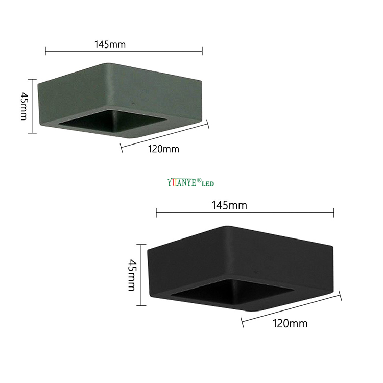 Yuanyeled - LED MUR LEIL ÉCLAIRAGE DÉCORATIVE 5W 9W 10W CHAMPE CHAMBRE WIFI BLUETOTH PORTATIONNELLE YY-BDS039 8