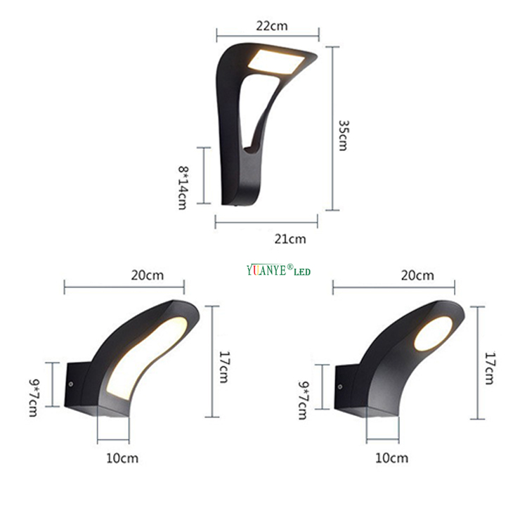 Modern Outdoor Wall Light Dmx Adjustable Beam Light 3000k 6000k Outdoor In Smart Cities YY-BDS025 8