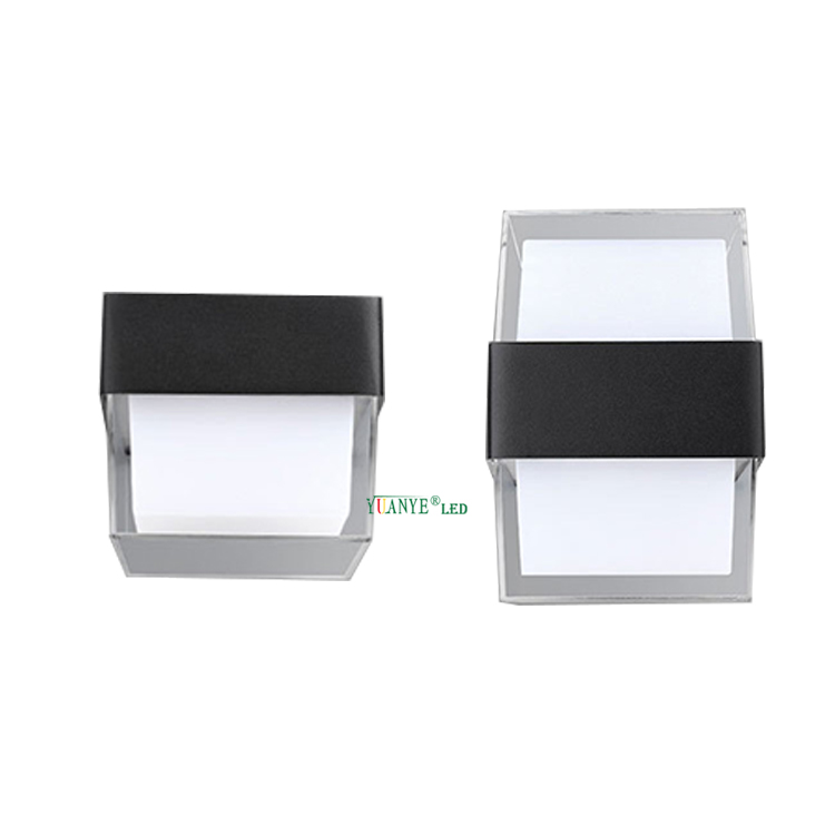 저전압 아크릴 LED 벽 라이트 정원 조명 조경 조명 방수 IP65 야외 YY-BDS036 8