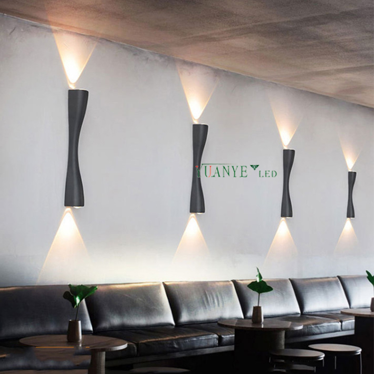 RGBWY LED WALL LIGHT DC12V AC85-265V 3W 6W IP65 MULTI COLOR OUTNDOR Cahaya untuk Hiasan Hotel YY-BDL007 13