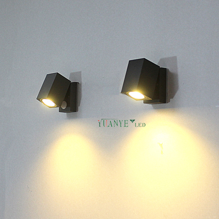 Led Wall Light Outdoor DC AC85-265v Waterproof Ip65 Wall Mounted Low Voltage 3w 5w Black YY-BDS023 11
