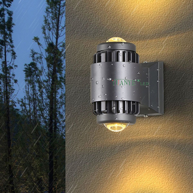 Lampada da parete a parete di luce esterna solare Luci da giardino decorativo Luci da giardino Surface Wall Monted Yy-Bdr014 12