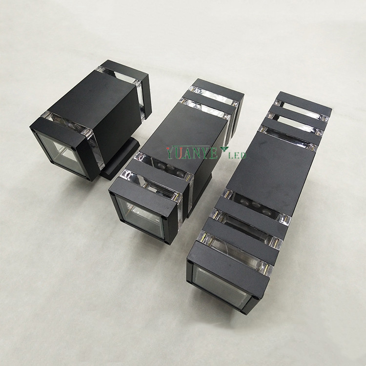 Nouvelle lampe murale d'arrivée Vanité de salle de bain en aluminium Éclairage extérieur imperméable blanc chaud yy-bds005 7