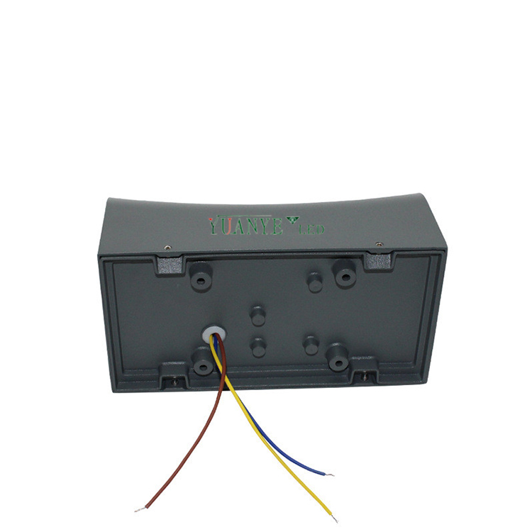 Yuanyeled-produttore di luce da parete esterna IP65 3W 6W 15W 85-265V DMX512 BIANCO CALDO YY-BDR003 6