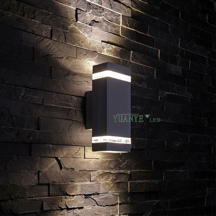 Yuanyeled - Luxus -Wandleuchte 3000k Innenhautleuchten Gartendekorationslampe für Innen im Freien im Freien YY -BDS004 11