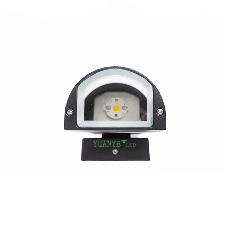 Yuanyeled - Moderne 6W 12W oben leichte Außendekoration Leuchtwand Lampe Aluminium YY -BDC002 7