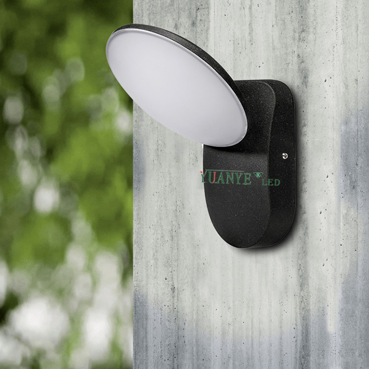 Yuanyed-светодиодная стена светильник мощный водонепроницаемый 3000 тыс. Алюминиевая фокусировка017 13