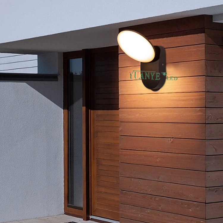 Yuanyed-светодиодная стена светильник мощный водонепроницаемый 3000 тыс. Алюминиевая фокусировка017 12