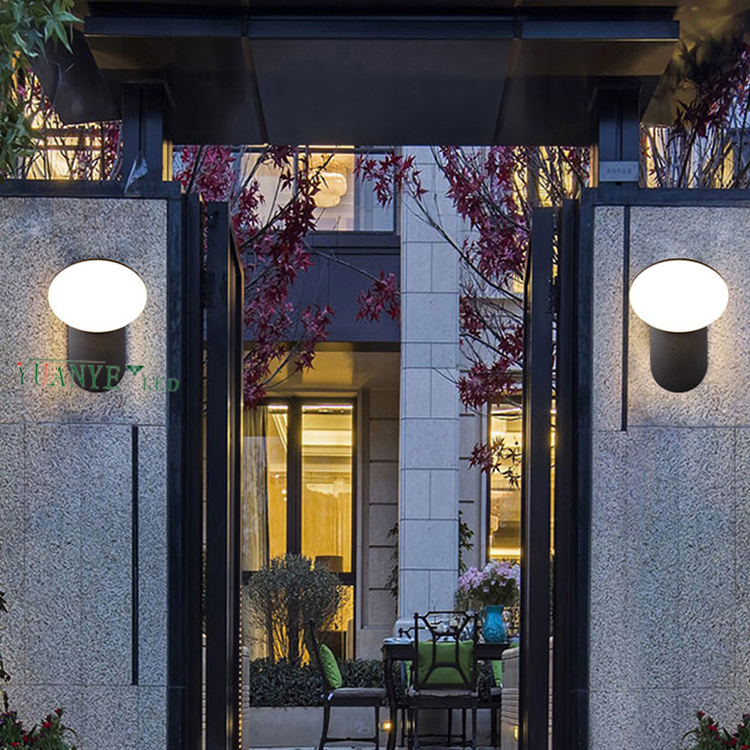 Yuanyed-светодиодная стена светильник мощный водонепроницаемый 3000 тыс. Алюминиевая фокусировка017 11