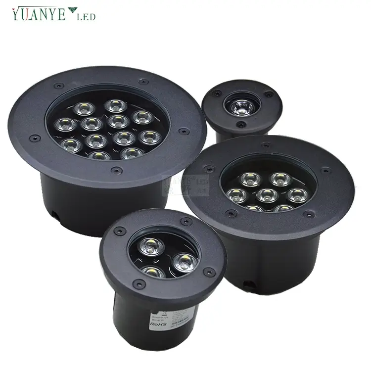 YuanyEled - Jardín subterráneo de piso IP67 de IP67 al aire libre AD de luz subterránea. n repetir producto 1