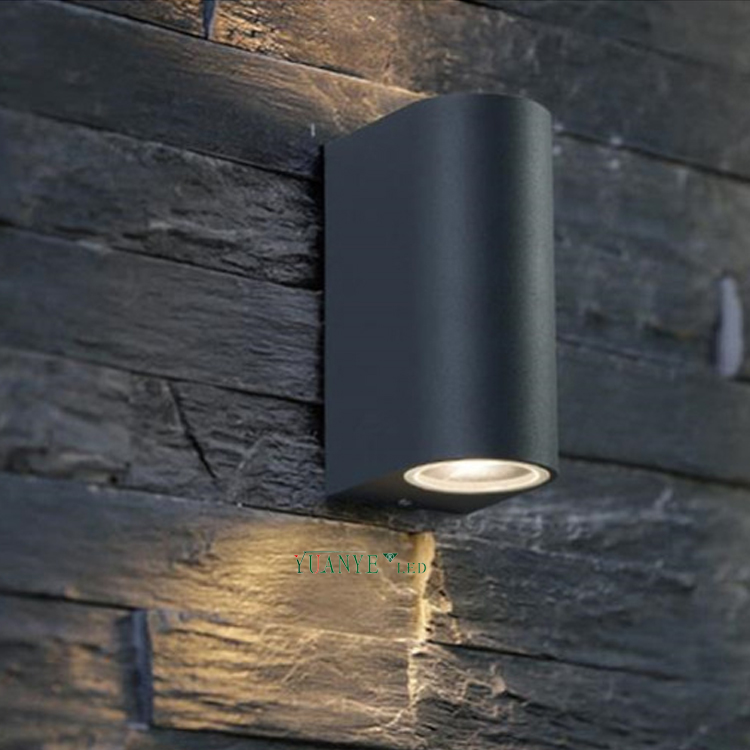 boundary wall lighting Modern Courtyard IP65 Waterproof Garden Decor Aluminum Outdoor Led Wall Light