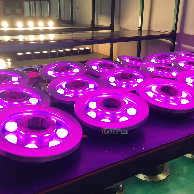 yuanyeled - Underwater Fountain Rgbw Adjustable Zigbee3.0 With Led Light 8w Smart Phone Control For Pool Party YY-SDPK 8