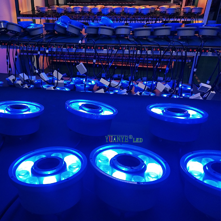 yuanyeled - Ring Pool Light Ip68 Rgbwy Stainless Steel Dali Floating Fountain With Light Show YY-SDPH 9