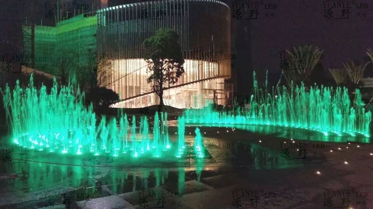 yuanyeled - lampu bawah air warna berubah kolam renang parti malam cahaya halaman kolam taman luaran air pancutan air air. n berulang produk 19
