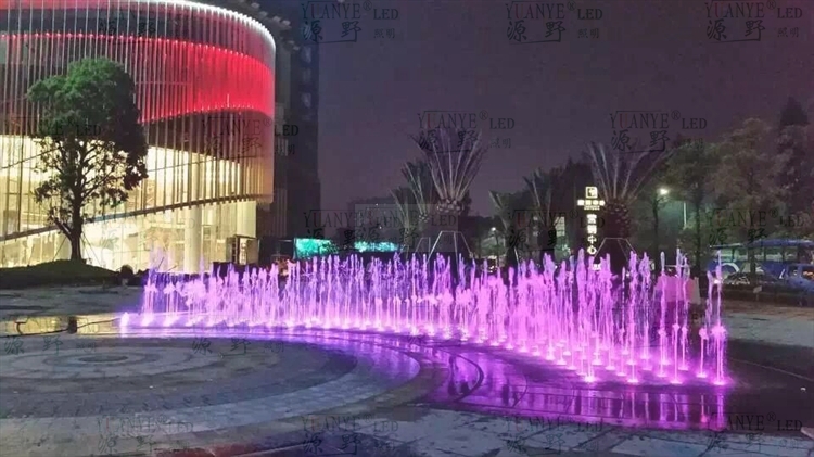 yuanyeled - lampu bawah air warna berubah kolam renang parti malam cahaya halaman kolam taman luaran air pancutan air air. n berulang produk 20