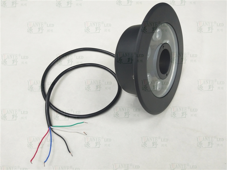 Yuanyeled - 15w 12v kolam bawah air donut cincin cahaya tenggelam dmx rgb air air pancut lampu ad. n berulang produk 9