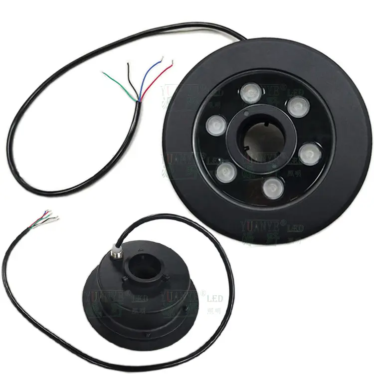 yuanyeled - The Latest Variable Speed Programmable Dc24v Led Underwater Dmx512 Fountain Light For Ground Music Fountain Ad. n Repeat product 1
