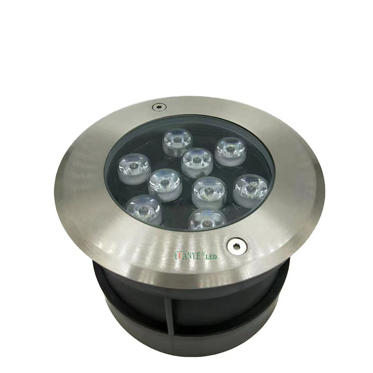 Yuanyeled - Kalis air bawah air RGB LED Bawah Tanah Bawah Bawah DC 4000K IP68 untuk Model Kolam Renang YY -SDDB 7