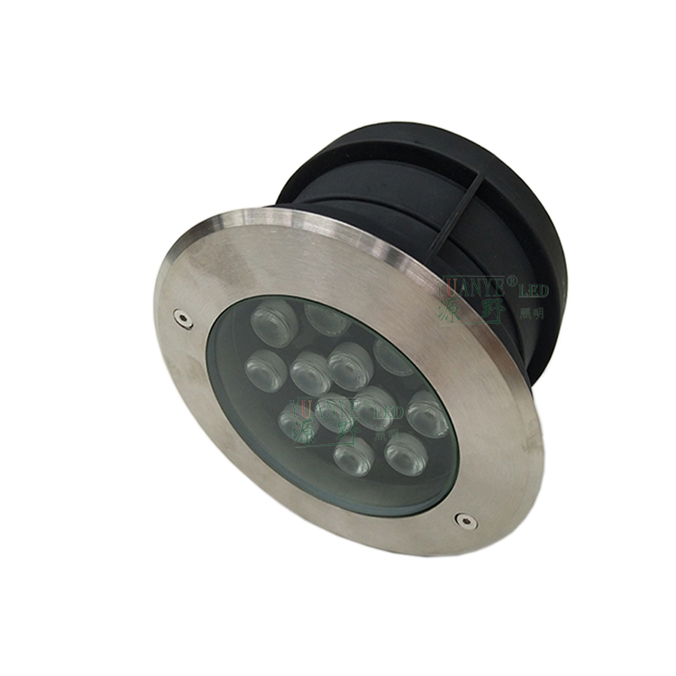 yuanyeled - Lampu Bawah Air Kalis Air RGB LED Tersembunyi Bawah Tanah 12w Dc 4000k Ip68 Untuk Kolam Renang Model YY-SDDB 1