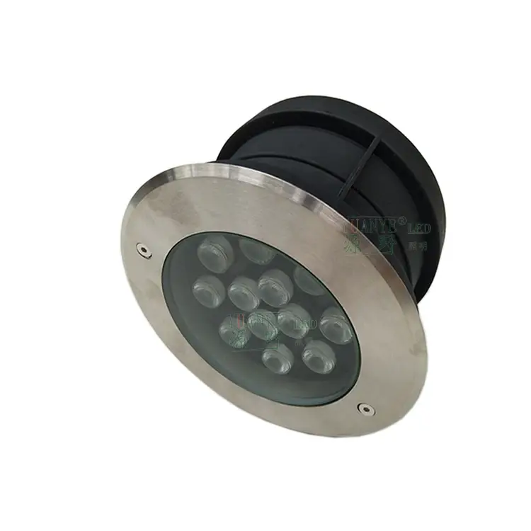 Yuanyeled - étanche sous-marine RVB LED encastré souterrain 12W DC 4000K IP68 pour le modèle de piscine YY-SDDB 1