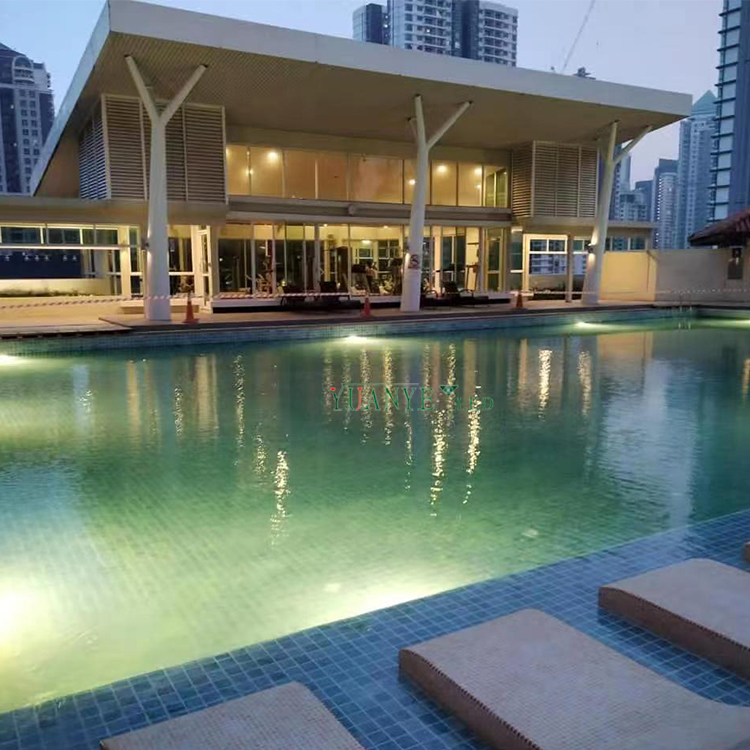 Lampu Kolam Renang Slim Underwater 316 Stainless Steel IP68 DMX512 DC 12V Fountain Lights Yy-Ycda Yuanyeled 12