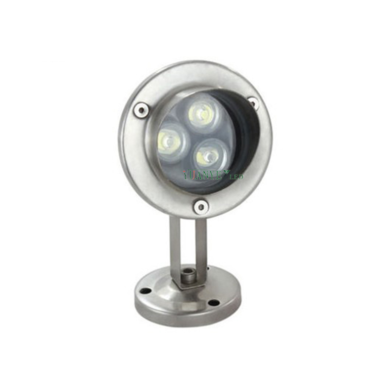 Yuanyeled - Luces de inundación submarina marina al aire libre Dimmable DM 12V 3W Surface montado yy -sdte 7