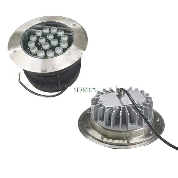Yuanyeled - Außenpoollampen Edelstahl 2700k 3000 km Nachtleuchten eingebundene YY -SDDC 1