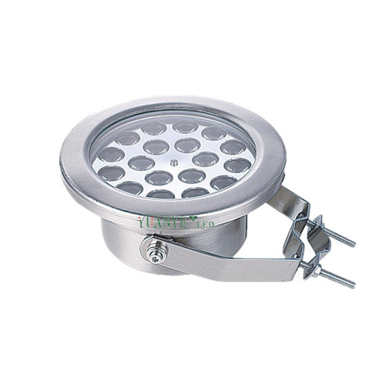 Yuanyeled - LED HOT LED sous-marine Lumière en acier inoxydable 12W 18W 21W Pool de natation lmap finition argentée yy-sdtk 8