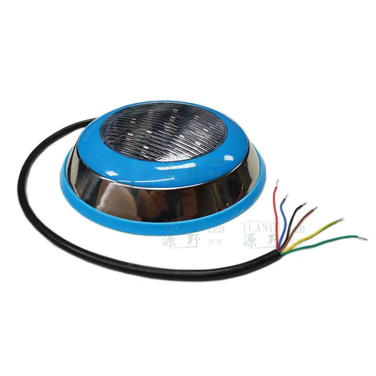 YuanyEled - 24W RGBCCT DC12V Iluminación LED al aire libre impermeable DC12V Piscina sufre de luz LED montada AD. n repetir producto 1
