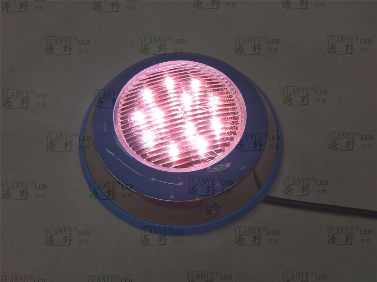 Yuanyeled - 24W RGBCCT DC12V wasserdichte Outdoor -LED -Beleuchtung DC12V Pool Sufface montiertes LED unter Wasser Licht AD. n Wiederholungsprodukt 21