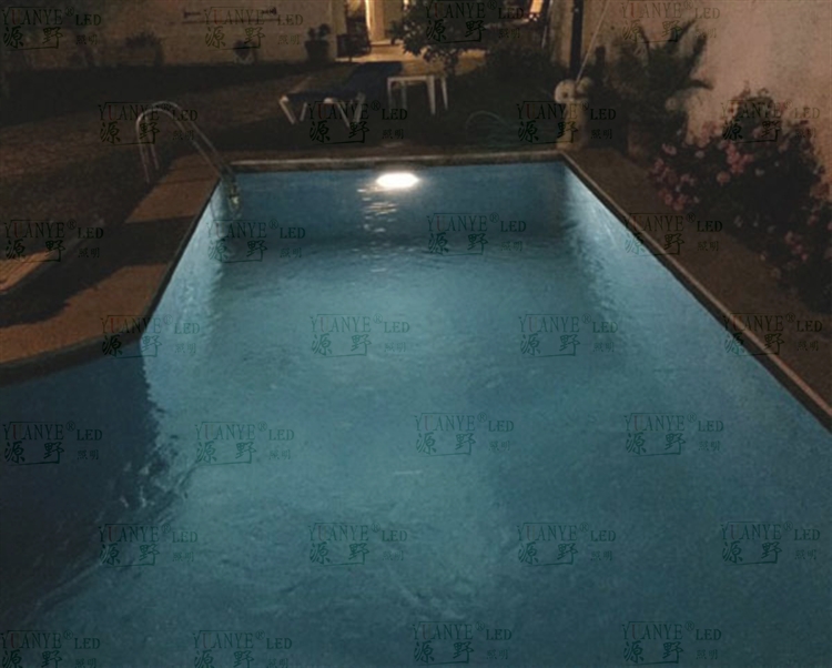 Yuanyeled - 24W RGBCCT DC12V wasserdichte Outdoor -LED -Beleuchtung DC12V Pool Sufface montiertes LED unter Wasser Licht AD. n Wiederholungsprodukt 25