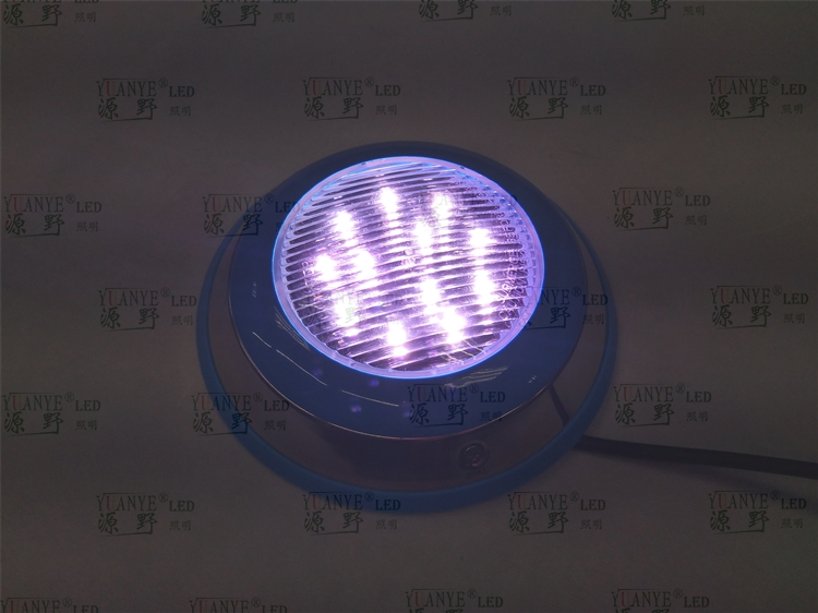 Yuanyeled - 24W RGBCCT DC12V wasserdichte Outdoor -LED -Beleuchtung DC12V Pool Sufface montiertes LED unter Wasser Licht AD. n Wiederholungsprodukt 23