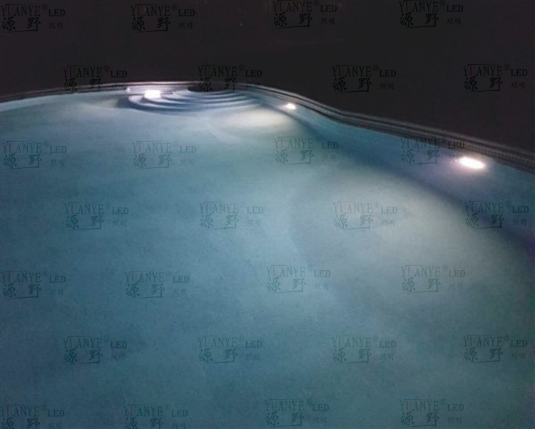 Yuanyeled - 24W RGBCCT DC12V wasserdichte Outdoor -LED -Beleuchtung DC12V Pool Sufface montiertes LED unter Wasser Licht AD. n Wiederholungsprodukt 31