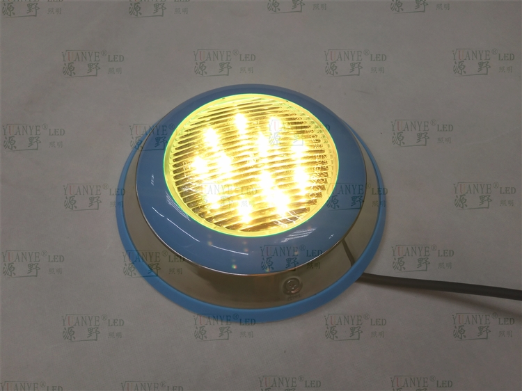 Yuanyeled - 24W RGBCCT DC12V wasserdichte Outdoor -LED -Beleuchtung DC12V Pool Sufface montiertes LED unter Wasser Licht AD. n Wiederholungsprodukt 22