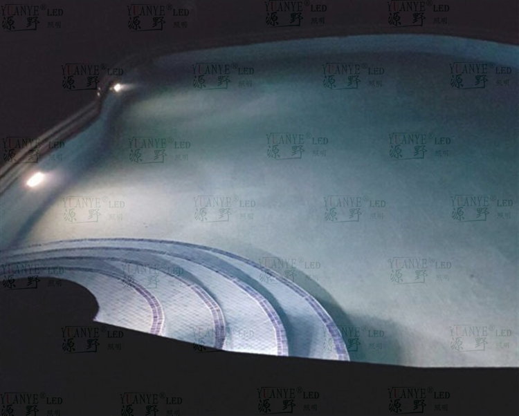 Yuanyeled - 24W RGBCCT DC12V wasserdichte Outdoor -LED -Beleuchtung DC12V Pool Sufface montiertes LED unter Wasser Licht AD. n Wiederholungsprodukt 30