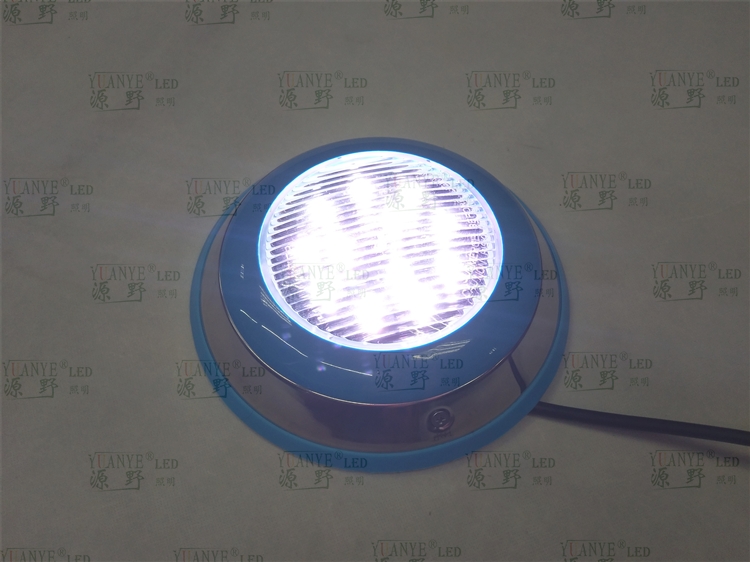 Yuanyeled - 24W RGBCCT DC12V wasserdichte Outdoor -LED -Beleuchtung DC12V Pool Sufface montiertes LED unter Wasser Licht AD. n Wiederholungsprodukt 18
