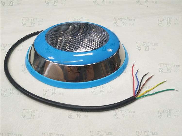 Yuanyeled - 24W RGBCCT DC12V wasserdichte Outdoor -LED -Beleuchtung DC12V Pool Sufface montiertes LED unter Wasser Licht AD. n Wiederholungsprodukt 7