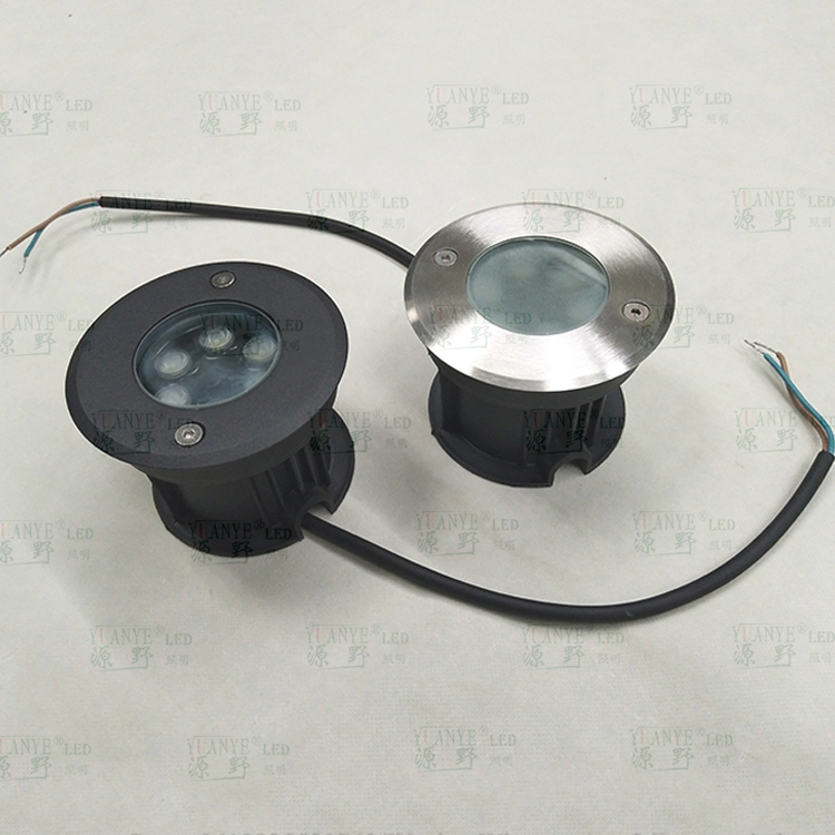 Yuanyeled - 7W Outdoor Lighting wasserdichtes Eingeborener unterirdisch 12 V 24 V IP68 Fountain RGB Unterwasser Edelstahl 304 316 LED Pool Light AD. n Wiederholungsprodukt 10