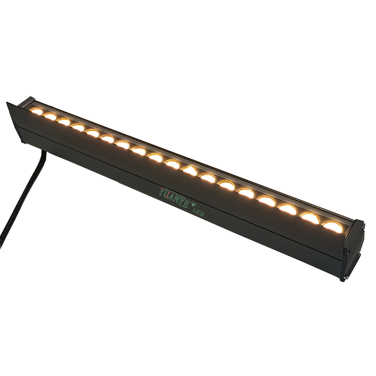 Yuanyeled-Outdoor Indoor Dot LED Wall Washer RGBW DC AC IP68 Impermétrique pour l'éclairage de paysage extérieur YY-XQ4057 10