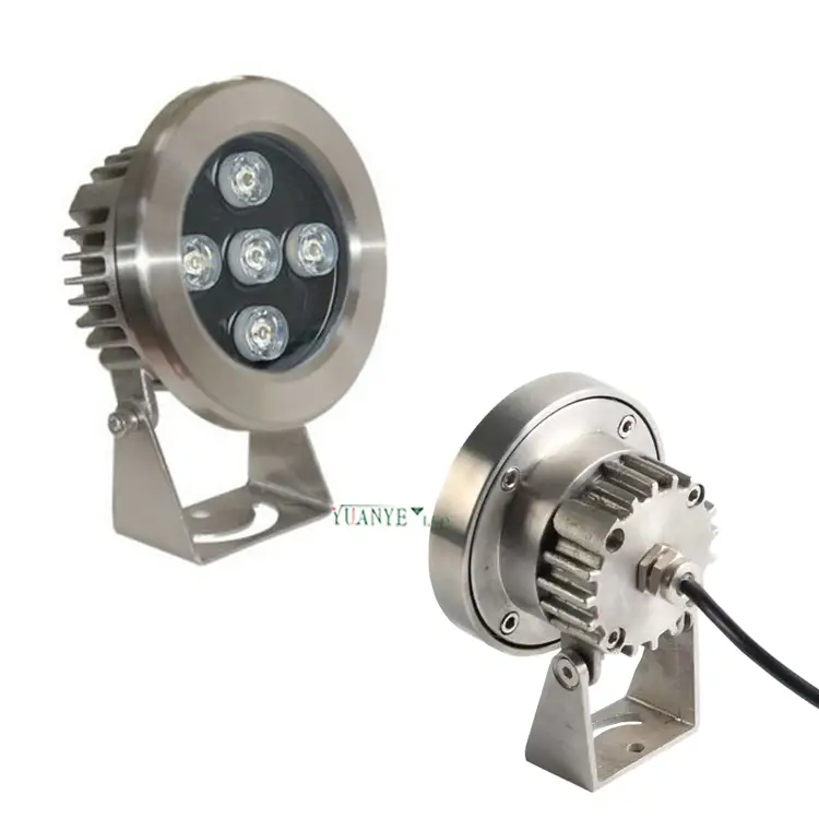 Yuanyeled - LED sous-marin de lumière ronde RGBWY SOLAR avec WiFi Sound Control Garantie surface montée YY-SDTD 1