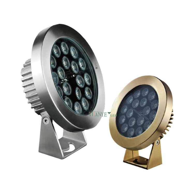YUANYELED - LED تحت الماء RGBWY SOLAR مع WIFI التحكم في ضمان الصوت 7