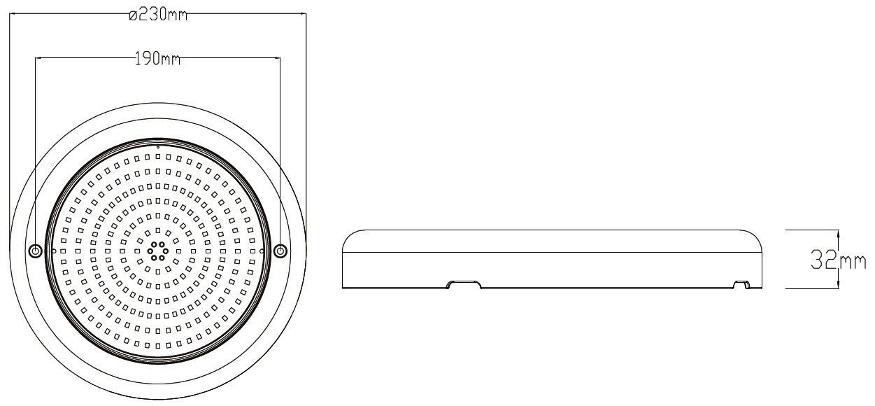 Yuanyeled - Ultra -dünnes Unterwasserlicht Großhandel langlebig 10W 12W Zigbee3.0 ROHS Tragbarer Pool Light Yy -ycde 9