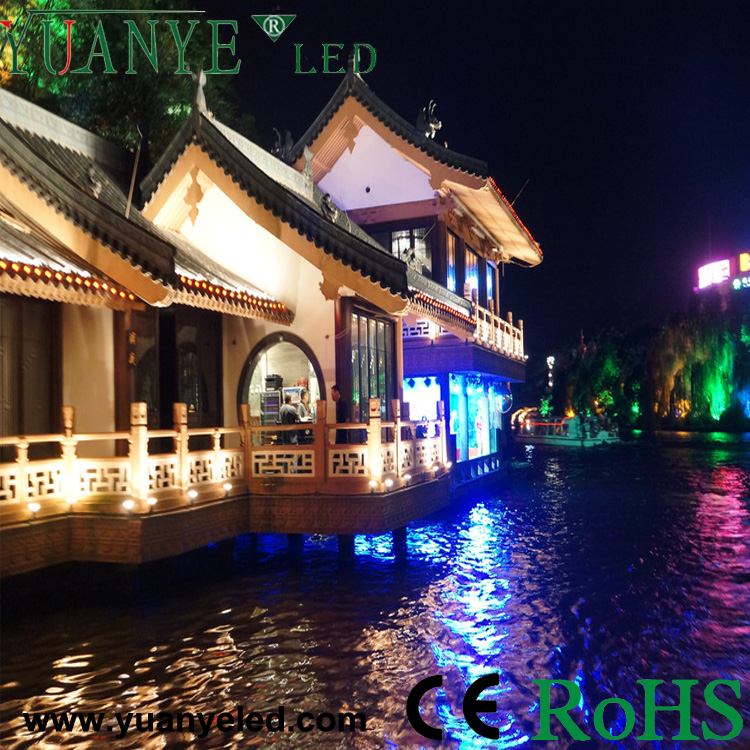 YuAnyELED-GARDEN LEDスパイクライト9W 2700K 3000K RGBW DMMER DMX512 IP68ヴィラコートヤードYY-TG2S用防水 12